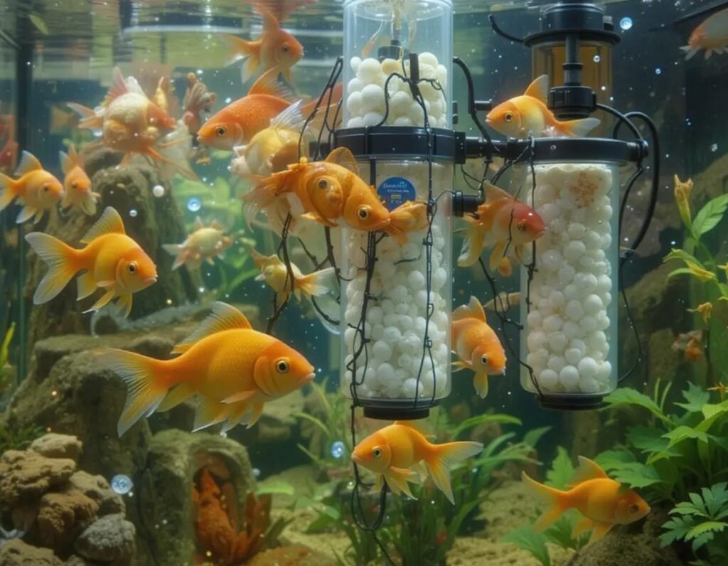 Best types of filters for goldfish tanks