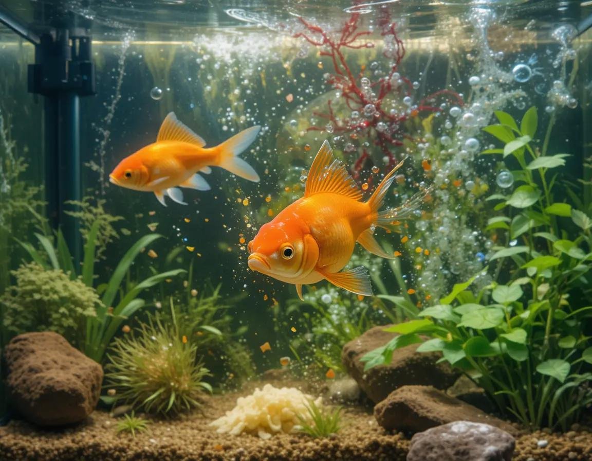 View of Community Goldfish Tank - The Ultimate Guide To Peaceful Coexistence