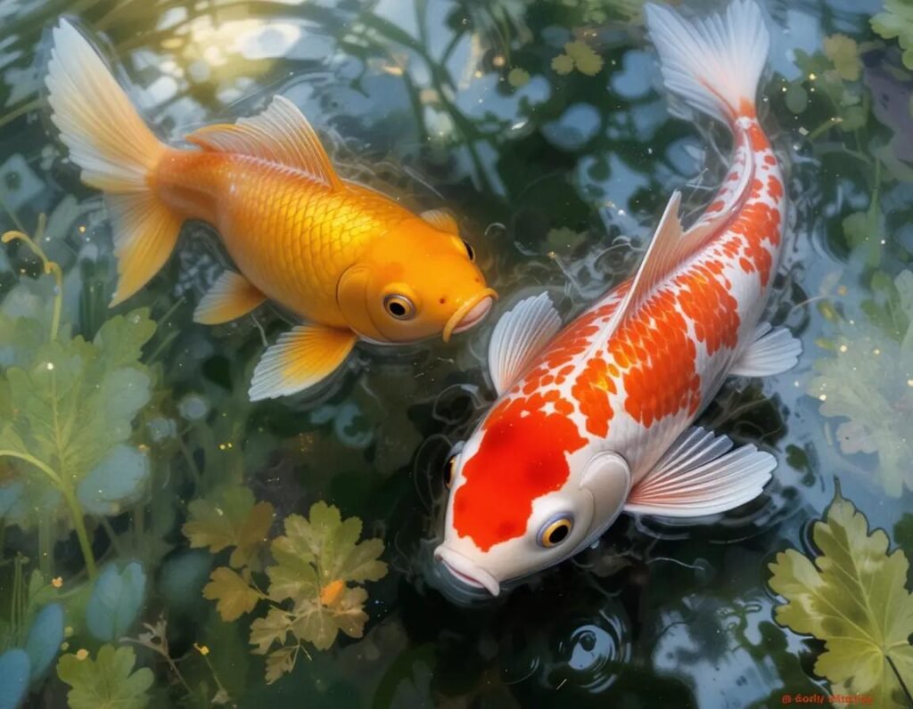 Goldfish vs koi which is better for your pond