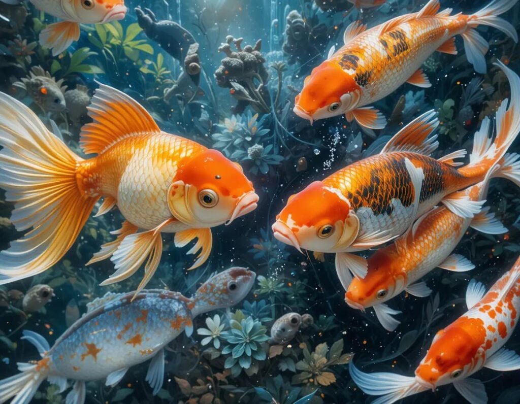 Goldfish vs koi which is better for your pond