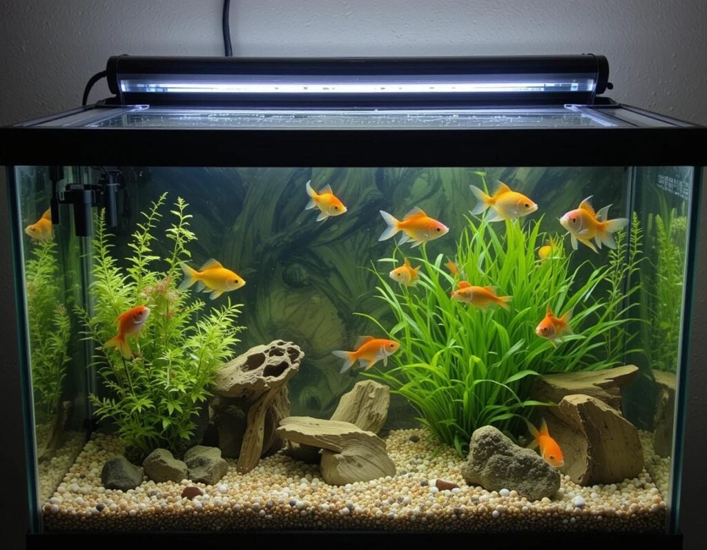 How to set up a goldfish aquarium for beginners