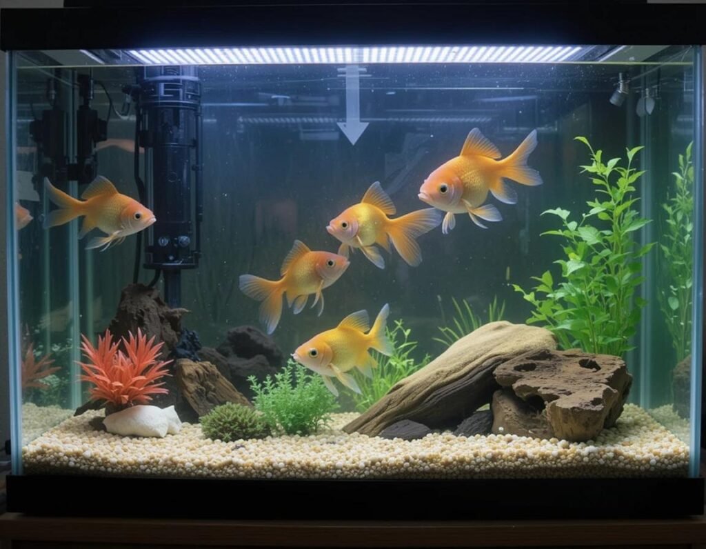 How to set up a goldfish aquarium for beginners