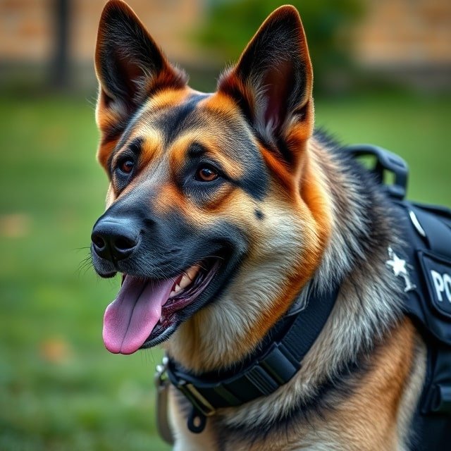 The Role of Dogs in Military and Police Work