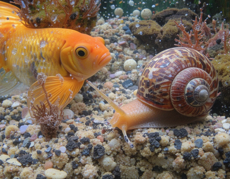 Best types of aquarium snails to keep with goldfish for tank health - Biotope Fish For Goldfish And Snails