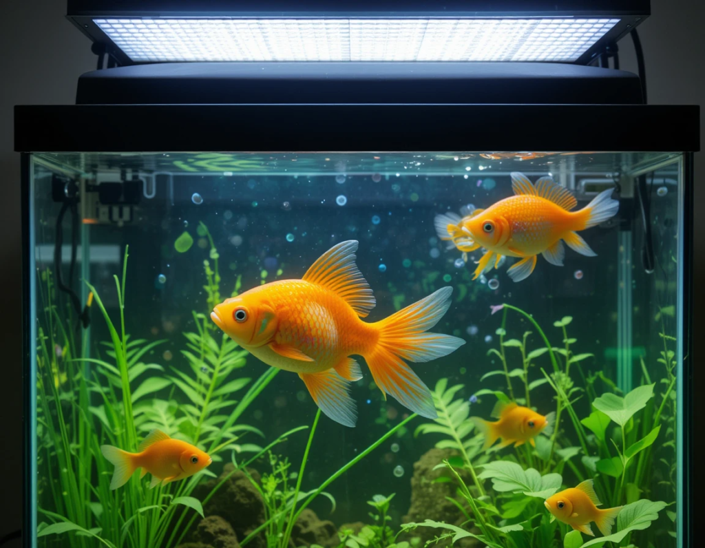 Goldfish Tank Lighting: The Secret to Keeping Your Fish Happy and Your Tank Sparkling