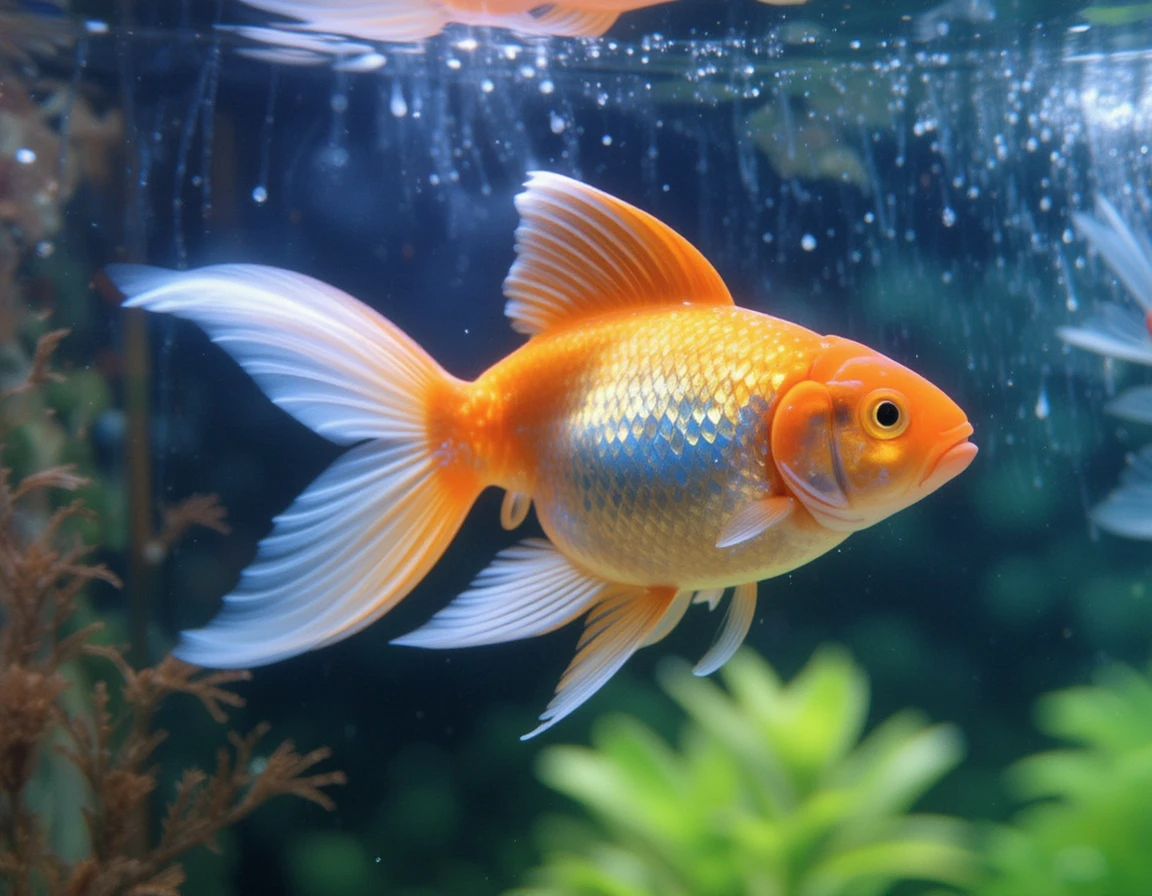 Picture of How to choose the right lighting for a goldfish tank setup