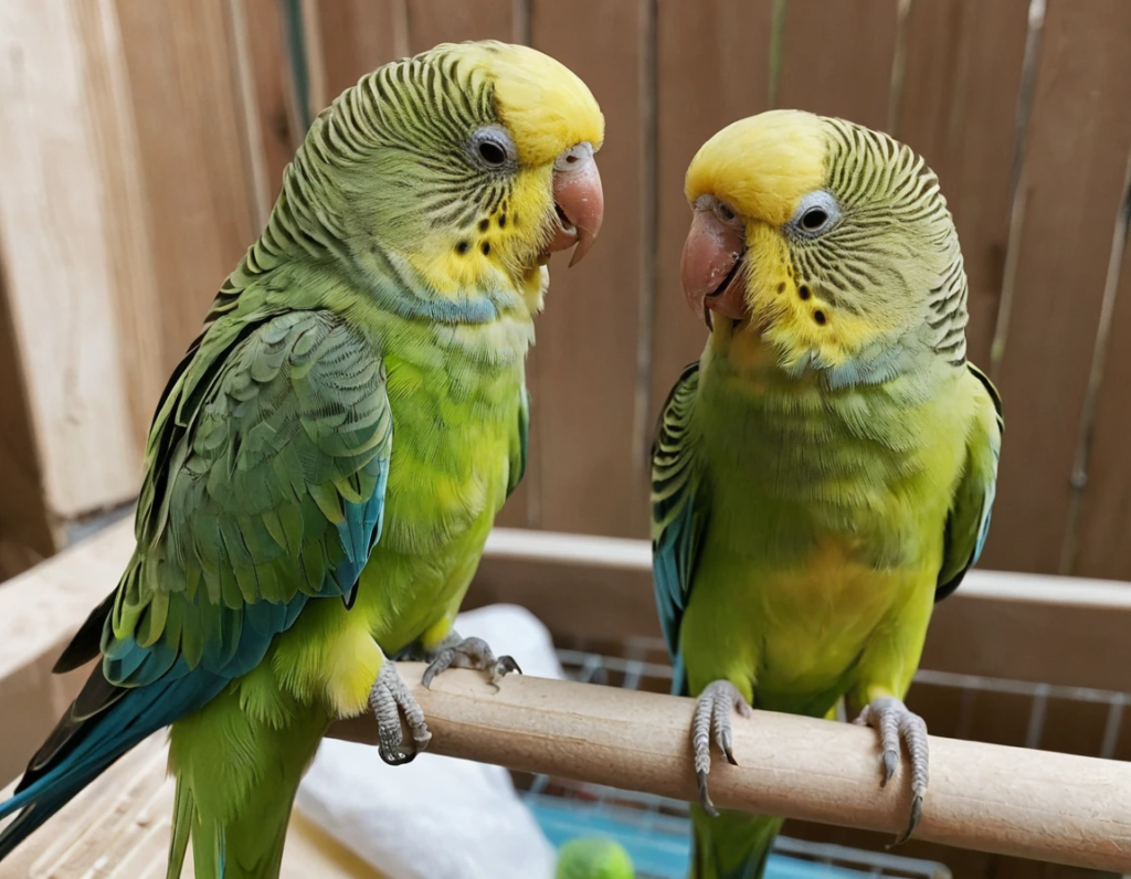 Parakeet behavior