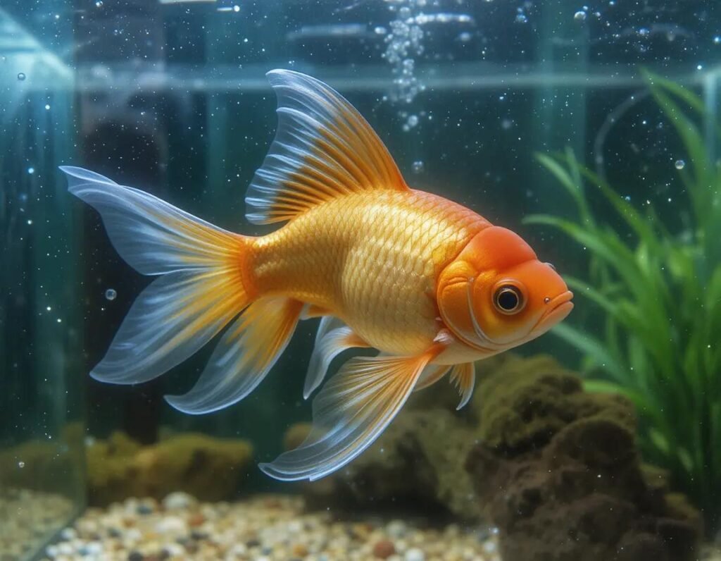 What are the early symptoms of goldfish dropsy