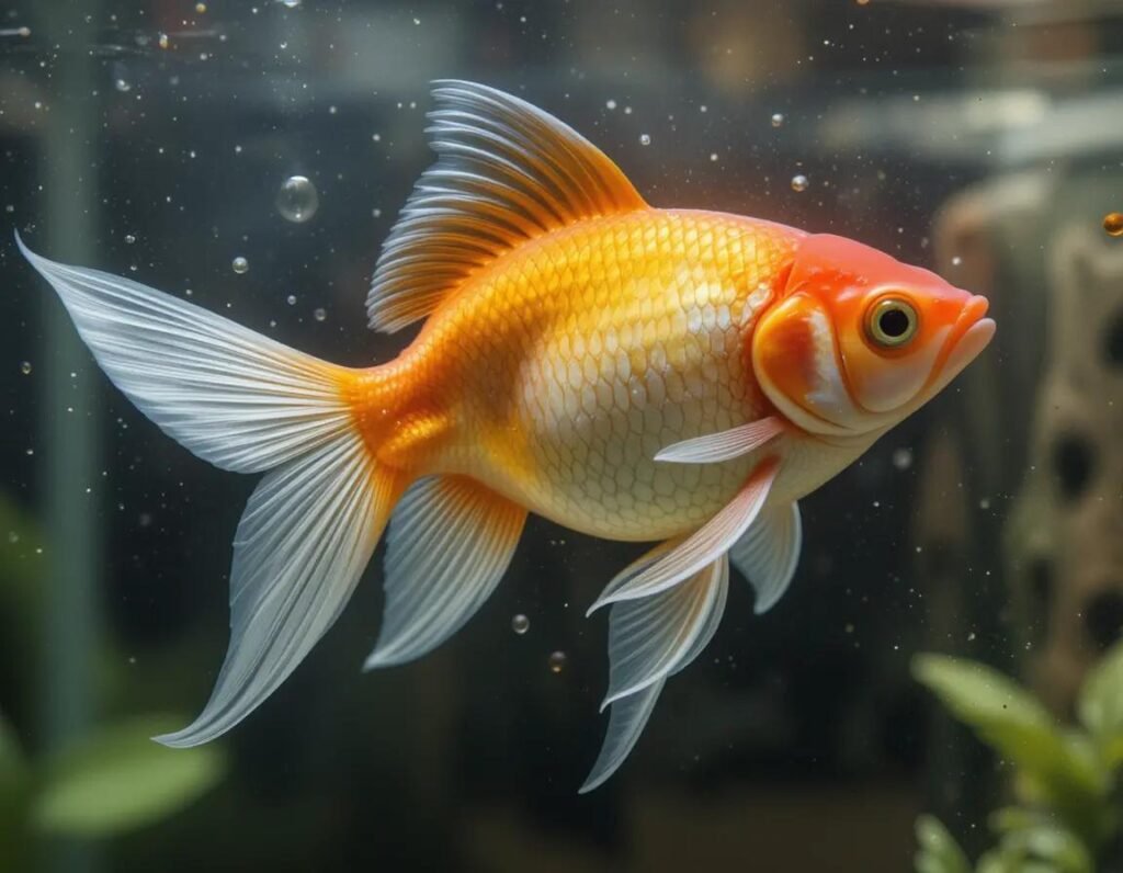 What are the early symptoms of goldfish dropsy