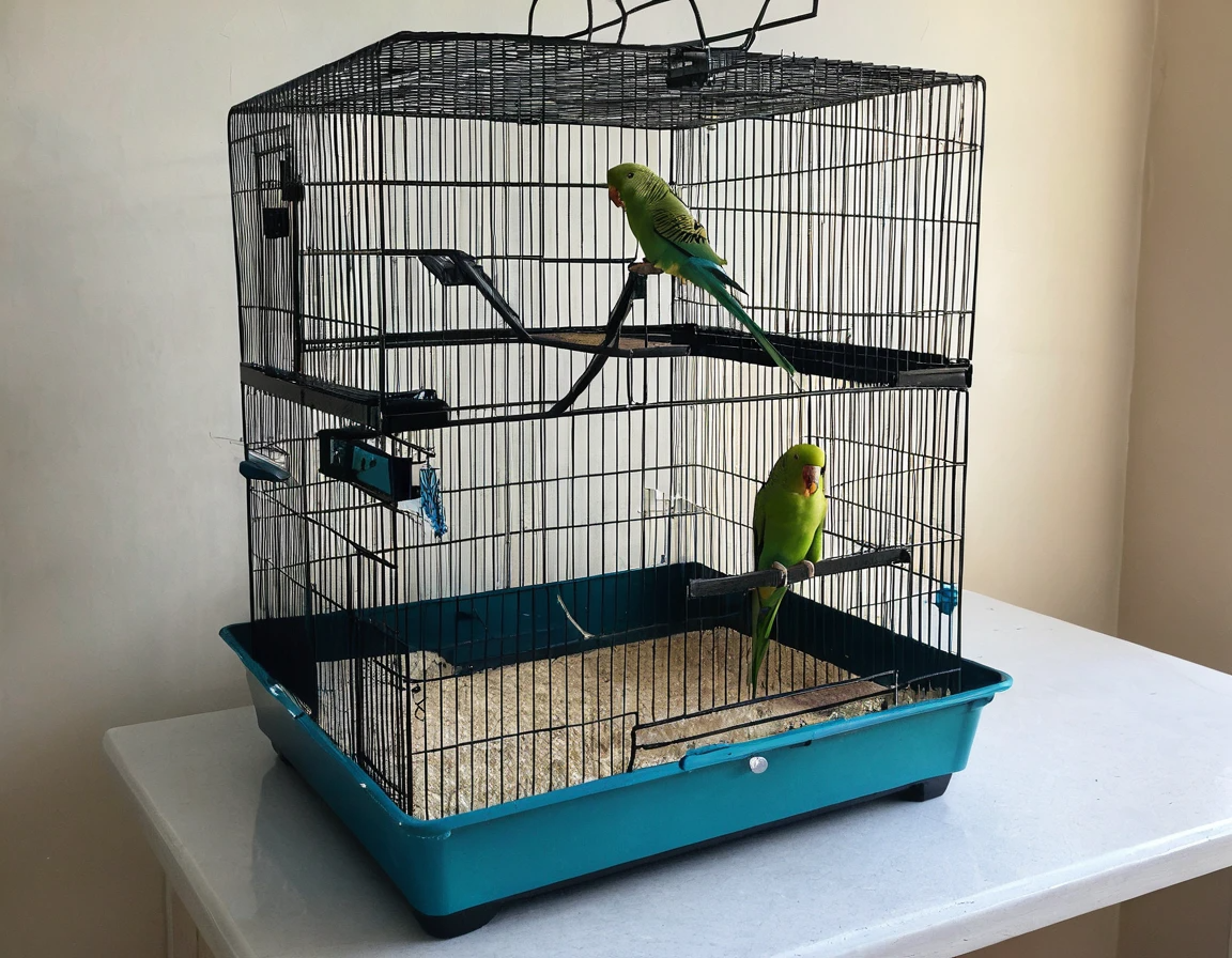 Picture of Parakeet Cage Size Guide: What’s the Best Size for One or Two Birds?