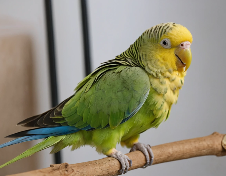 Illustration of New Feather Growth In Parrotlet Molt