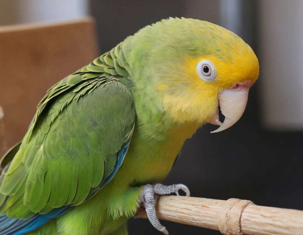 Parakeet beak care