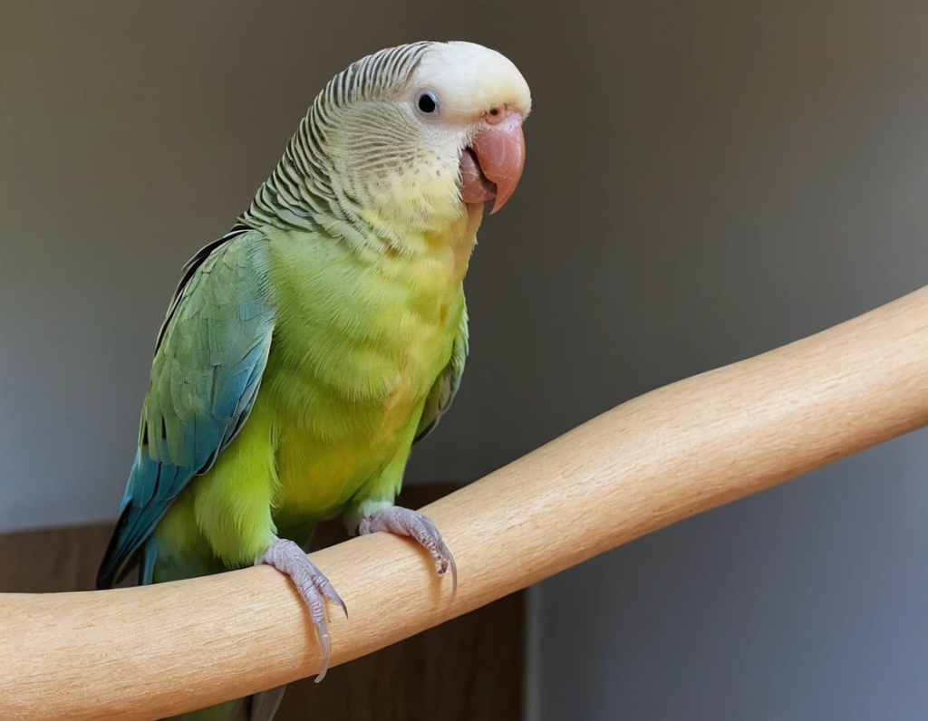 Parakeet nail trimming