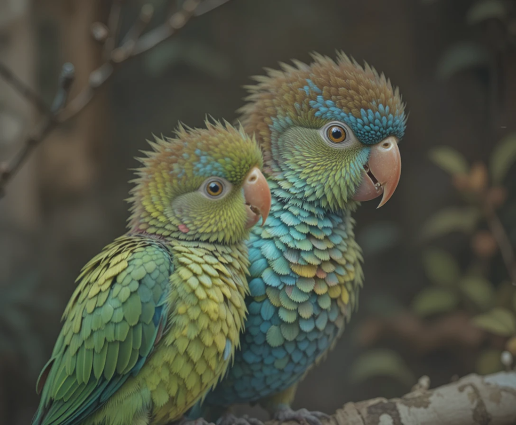 Parakeets noice level