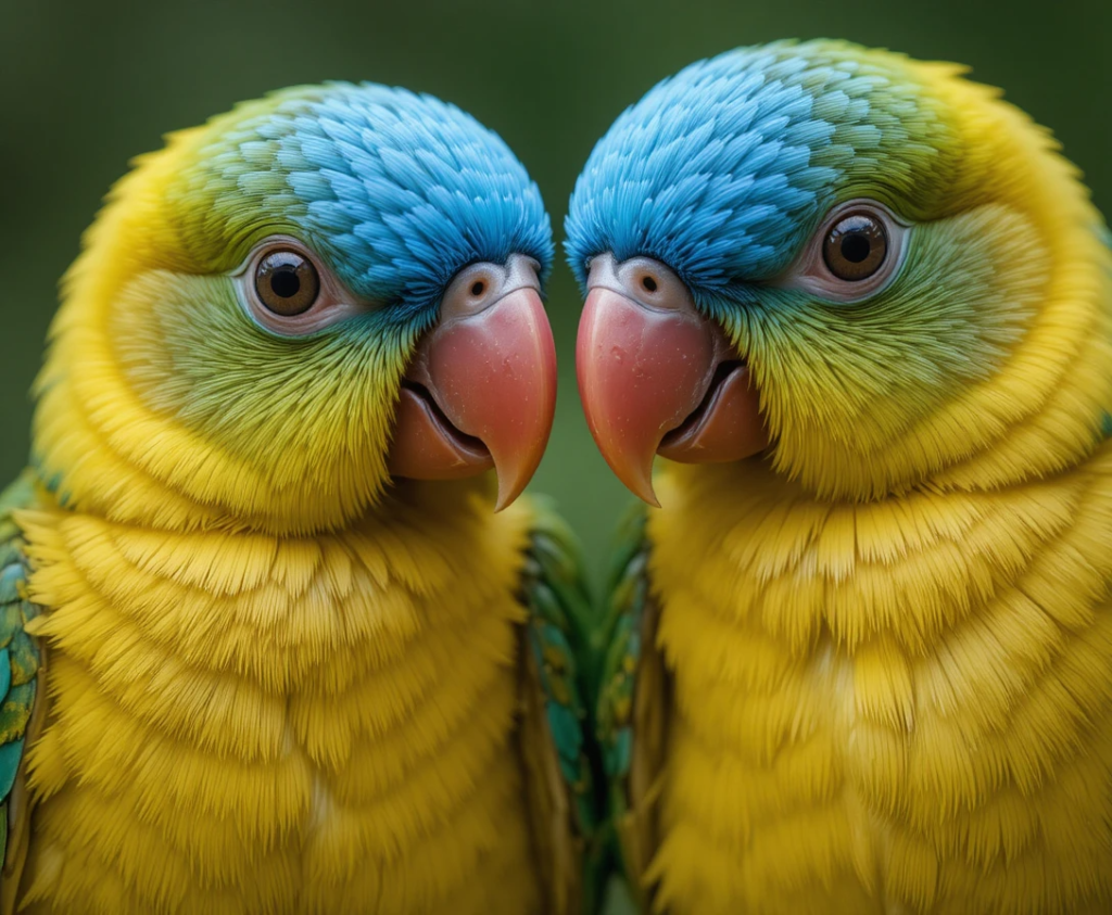 Parakeets noice level