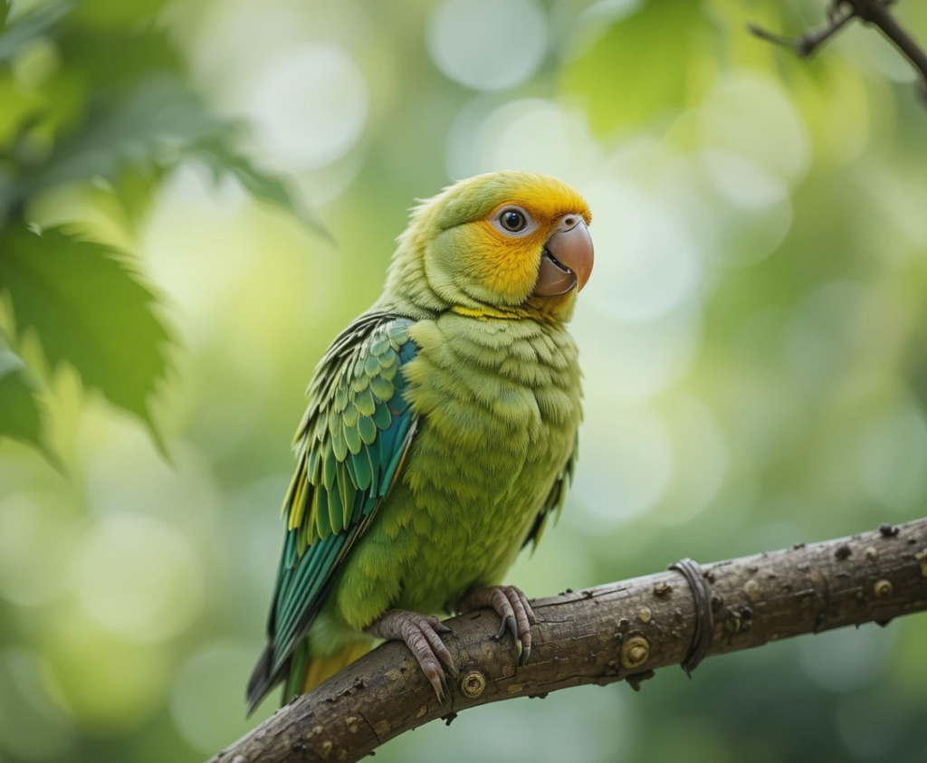 Parakeets noice level