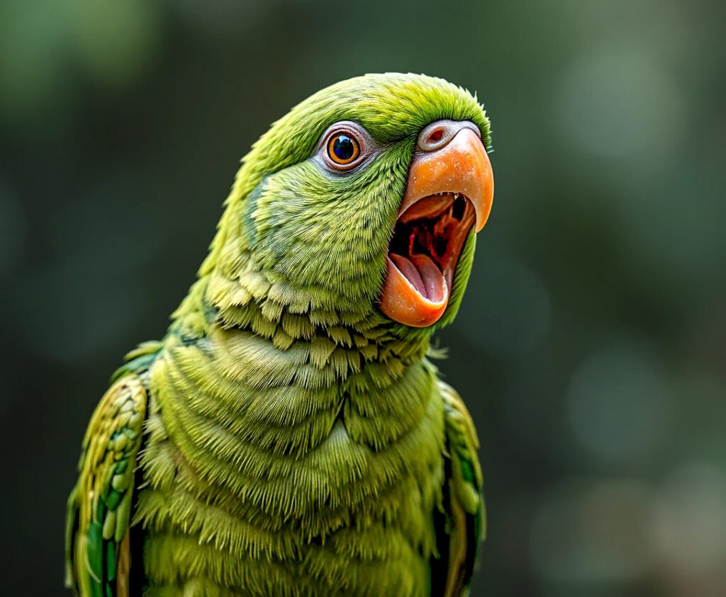 Parakeets noice level