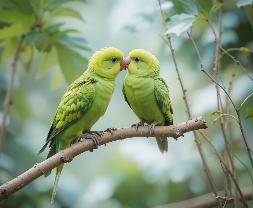 Parakeet socialization