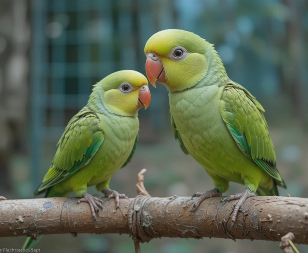 Parakeet socialization