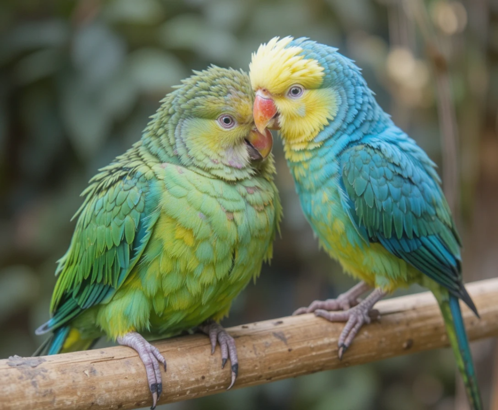 Parakeet socialization