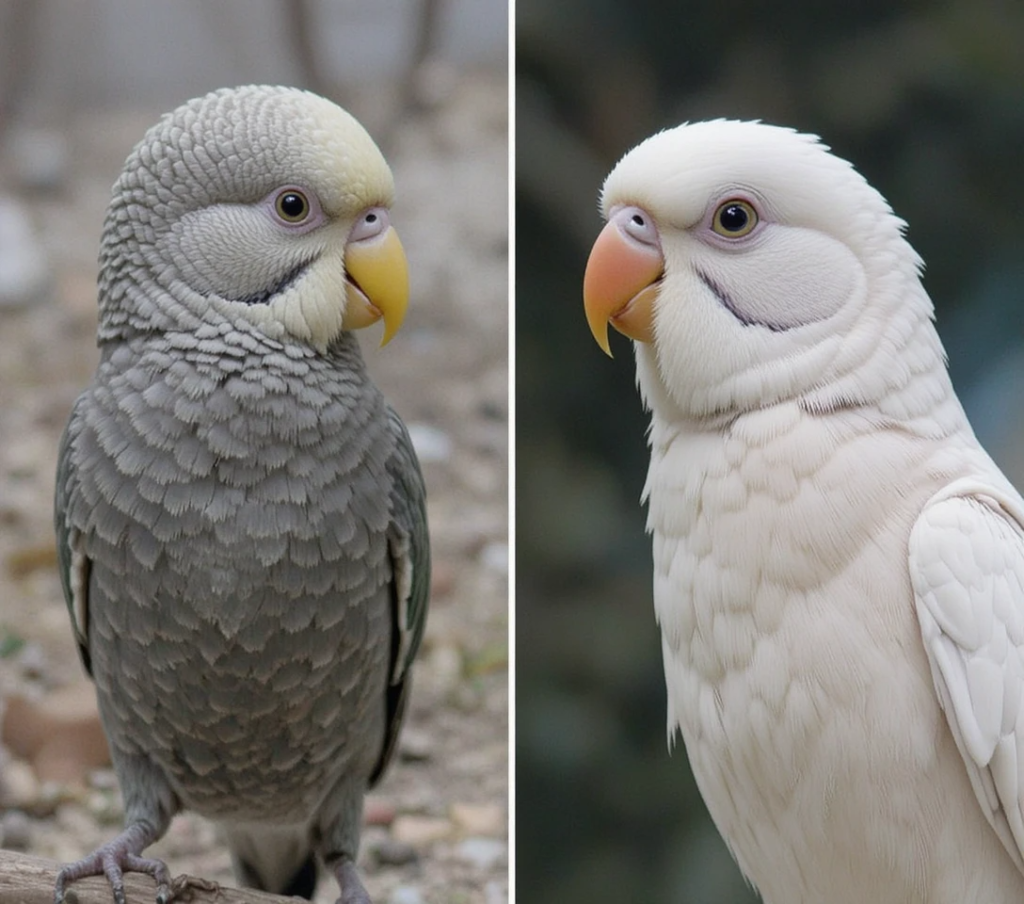 English Budgie vs American Budgie