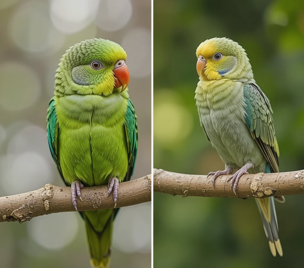 Monk Parakeet (Quaker) Lifespan vs Budgie